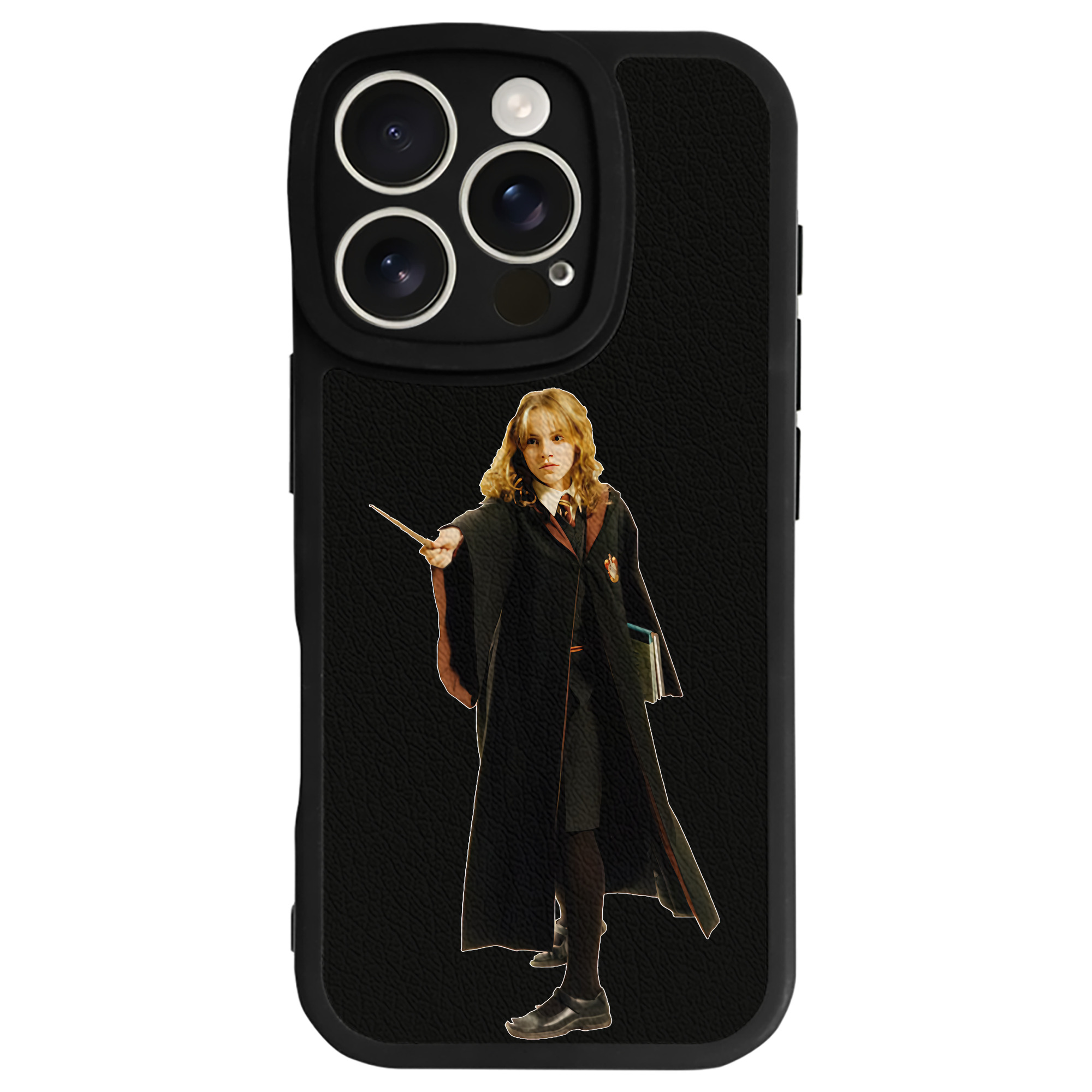 （画像用） Harry Potter ハリー・ポッターシリーズ 【iPhone 16シリーズ対応】シリコンスマホケース（レザー調） 材質：シリコン